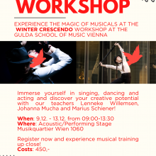 Musical Workshop &quot;Winter Crescendo&quot;